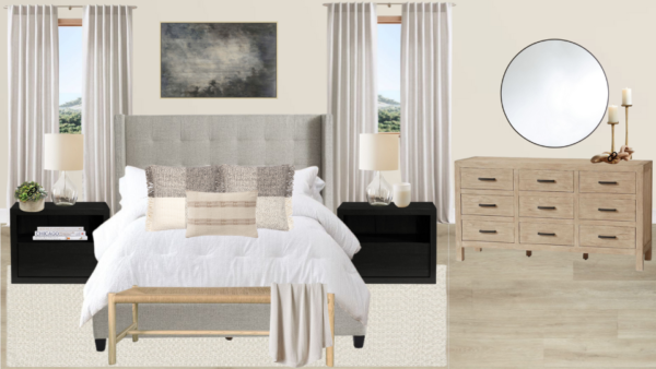 Luxury Transitional Bedroom