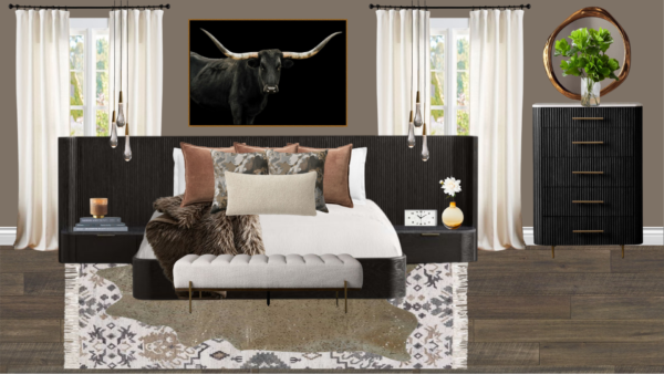 Luxury Transitional Bedroom
