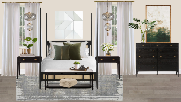Luxury Transitional Bedroom