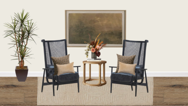 Luxury Transitional Entrance Foyer