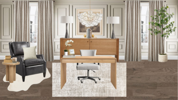 Luxury Transitional Office