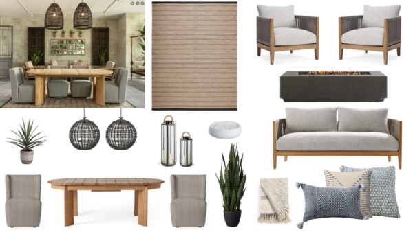 Luxury Transitional Patio