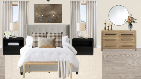 Luxury Transitional Bedroom