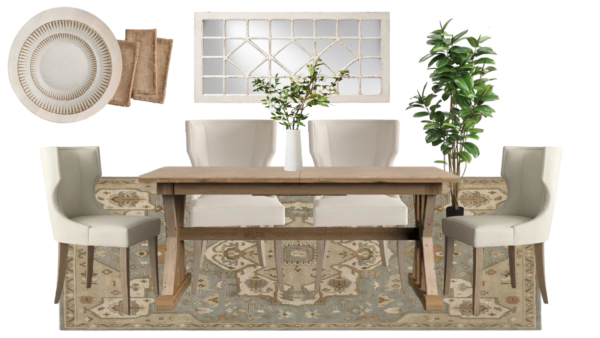 Luxury Dining Room Farmhouse