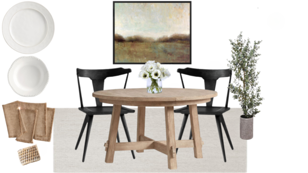 Luxury Farmhouse Breakfast Nook