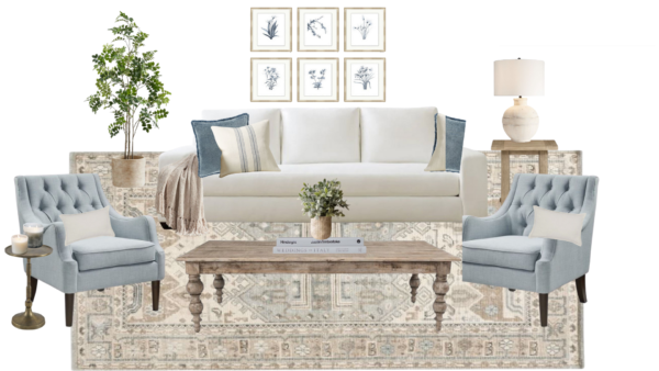 Luxury Traditional Living Room