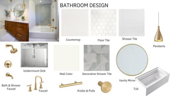 Mid Century Bathroom Renovation