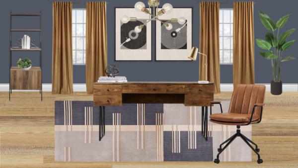Non Luxury MId Century Office