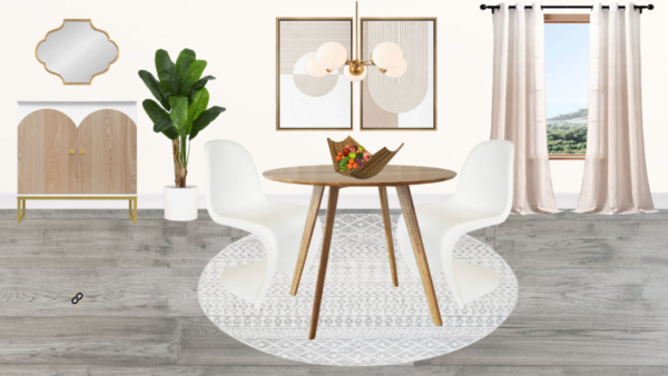 Non Luxury Mid Century Breakfast Nook