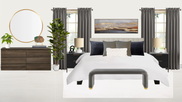 Non Luxury Modern Bedroom