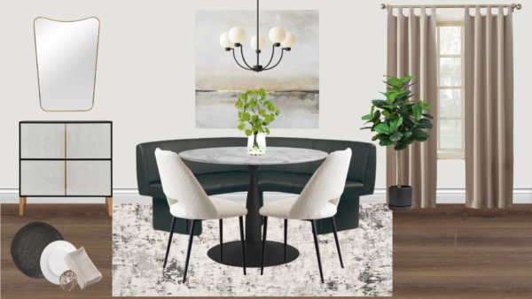 Non Luxury Modern Breakfast Nook
