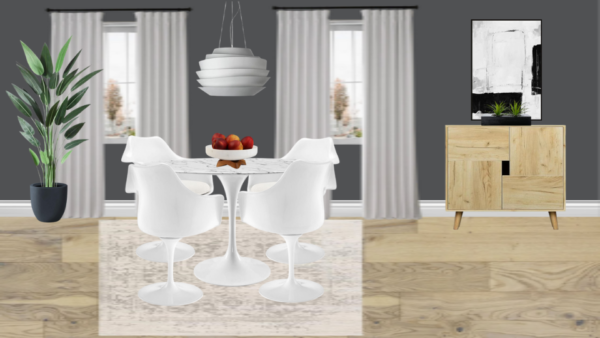 Non Luxury Modern Breakfast Nook