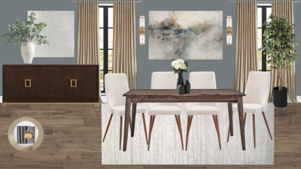 Non Luxury Modern Dining Room