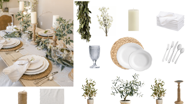 Traditional Spring Tablescape