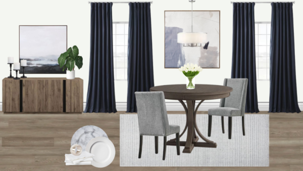 Non Luxury Transitional Breakfast Nook