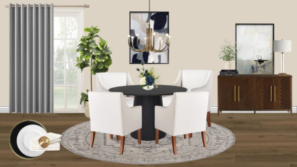 Non Luxury Transitional Breakfast Nook