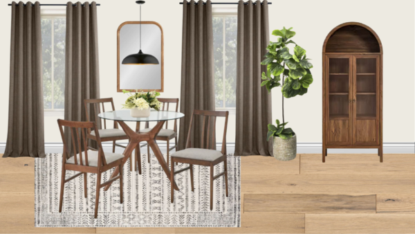 Non Luxury Transitional Breakfast Nook