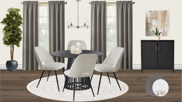 Non Luxury Transitional Breakfast Nook
