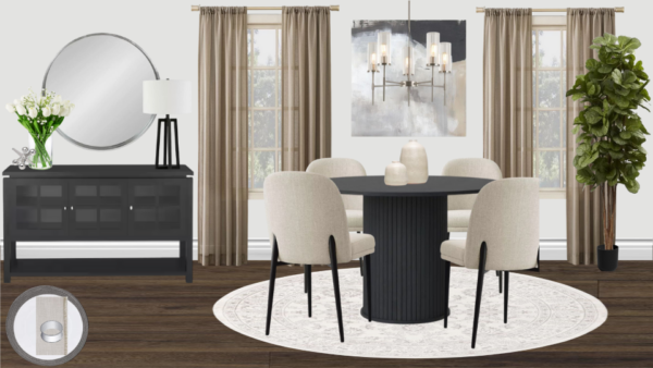 Non Luxury Transitional Breakfast Nook