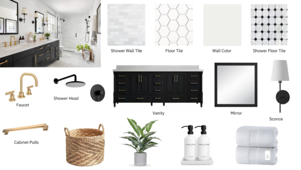 Cost Effective Transitional Bathroom Renovation