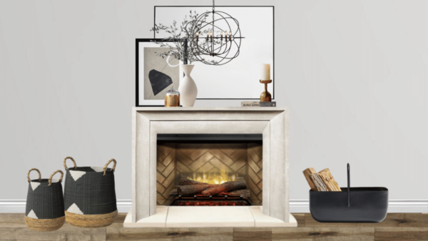 Transitional Fireplace
