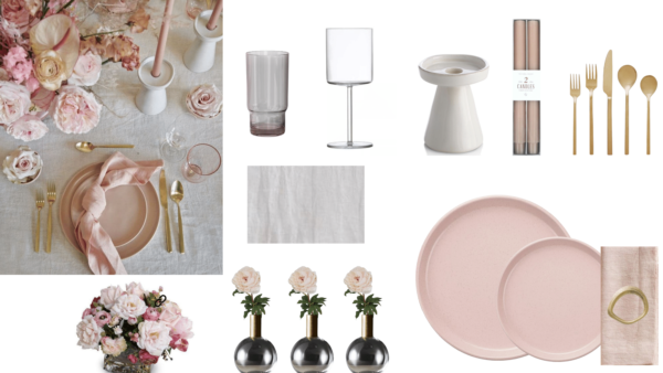 Transitional Spring Tablescape
