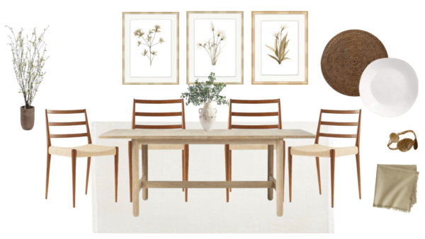Luxury Transitional Breakfast Nook