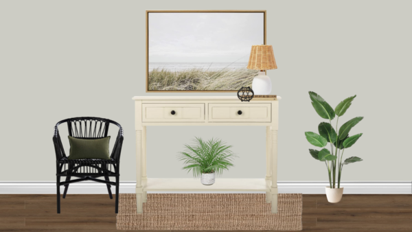 Non Luxury Coastal Entrance Foyer