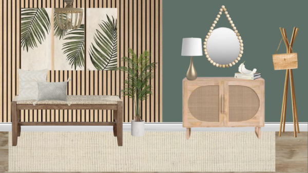 Non Luxury Coastal Entrance Foyer