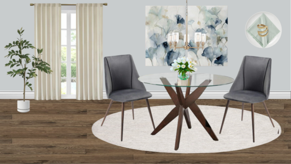 Non Luxury Transitional Breakfast Nook