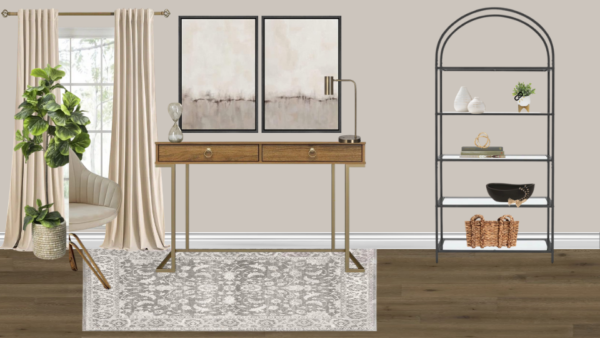 Non Luxury Transitional Office/Den
