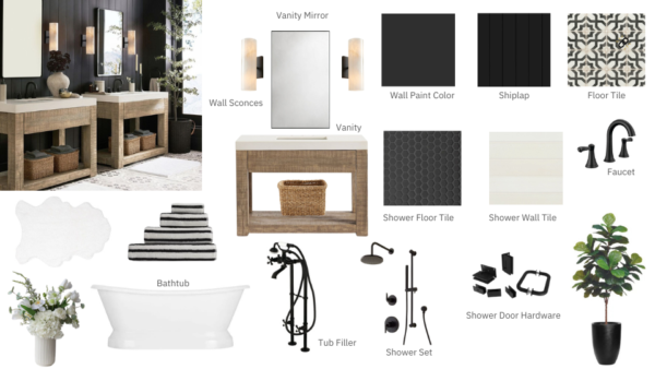 Luxury Farmhouse Bathroom Renovation
