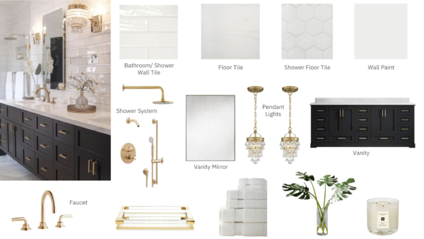 Luxury Glam Bathroom Renovation