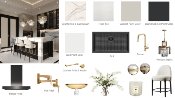 Luxury Glam Kitchen Renovation