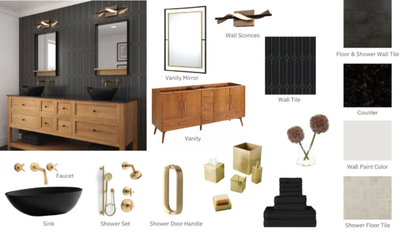 Luxury Mid-Century Bathroom Renovation