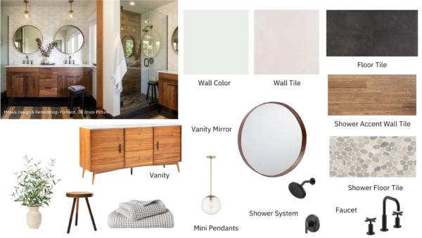 Mid-Century Bathroom Renovation