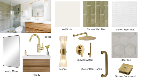 Mid-Century Bathroom Renovation
