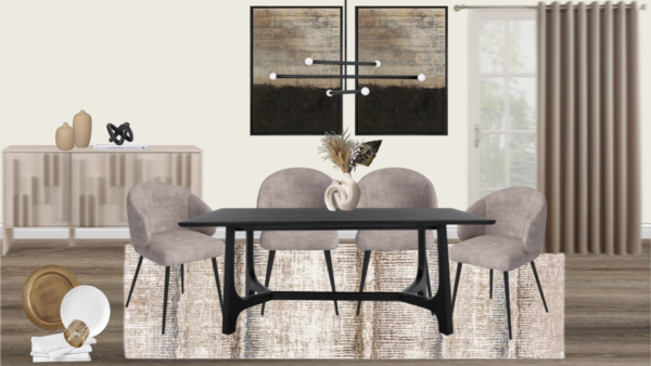 Non Luxury Modern Dining Room