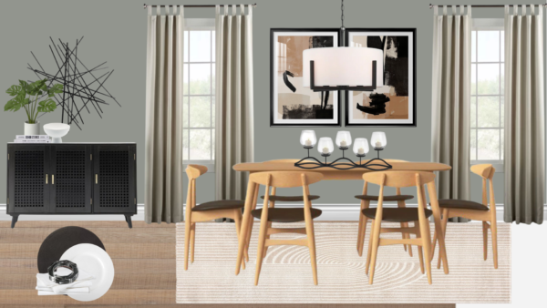 Non Luxury Modern Dining Room