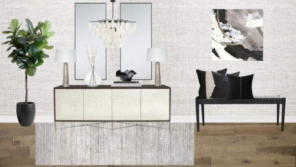 Non Luxury Modern Entrance Foyer