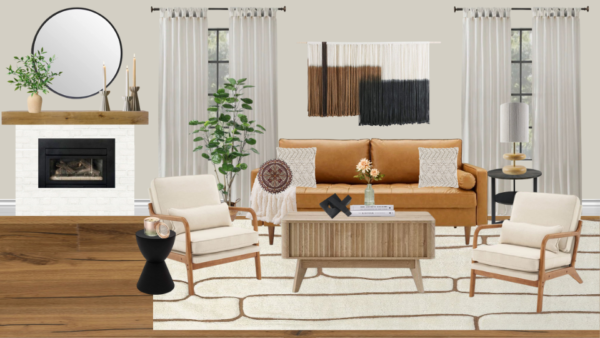 Non Luxury Modern Living Room