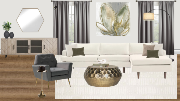 Non Luxury Modern Living Room
