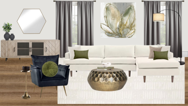 Non Luxury Modern Living Room
