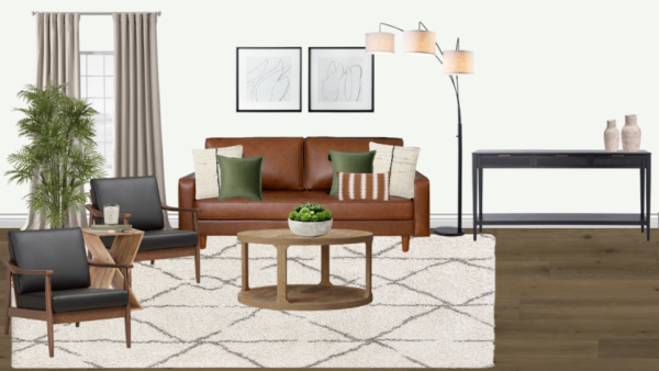 Non Luxury Modern Living Room