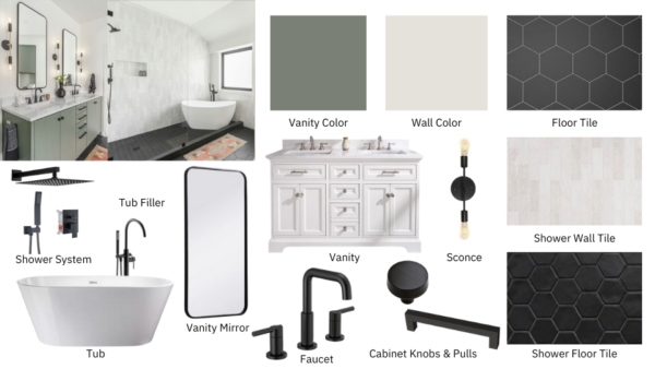 Mid Range Modern Bathroom Renovation