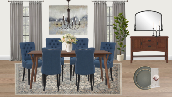Non Luxury Traditional Dining Room