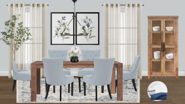 Non Luxury Traditional Dining Room