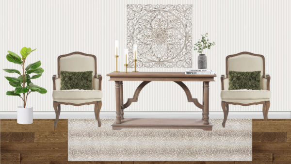 Non Luxury Traditional Entrance Foyer