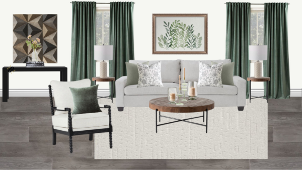 Non Luxury Traditional Living Room