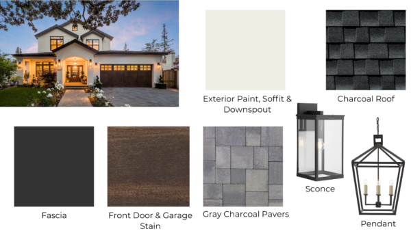 Mid Range Transitional Exterior Renovation